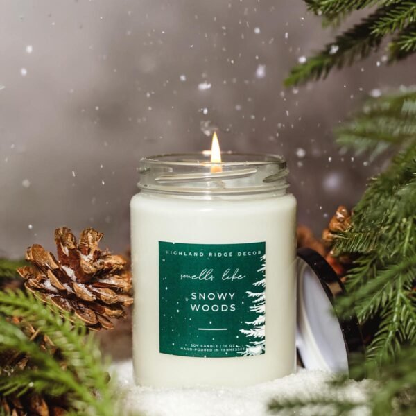 Snowy Woods Soy Candle