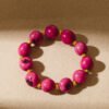 Pink and Gold Bracelet