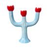 LAETITIA ROUGET Turquoise Tulip Candleholder